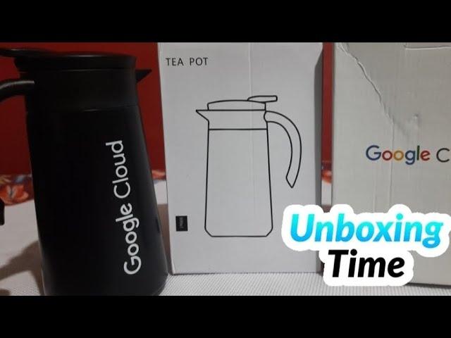 Black Swanteapot unboxing | Arcade 2022 swag | Arcade swag #qwiklabs #arcade #google @qwiklabs1