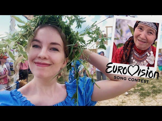 Celebrating Udmurt culture with a Eurovision Babushka  // Udmurtia, Russia