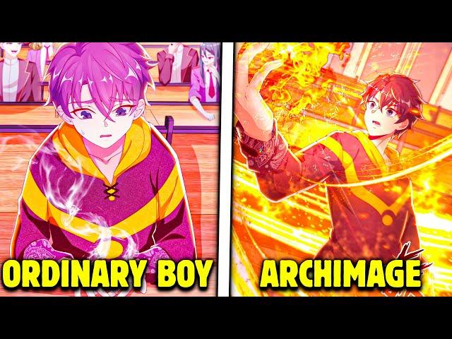 Ordinary Boy Was Reborn With a Huge Amount of Magic & Instantly Become an Archmage - Manhwa Recap