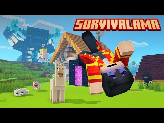 SURVIVALAMA - 2024 Partie 1 [Minecraft Animation]