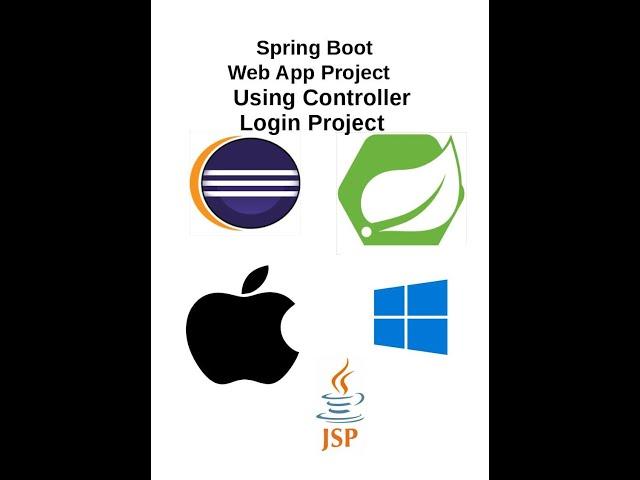 Spring boot Tutorial  by Example- Login Project using Eclipse in Mac