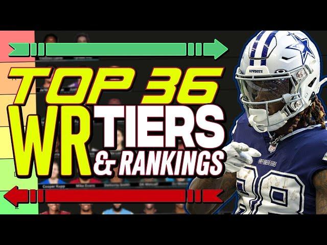 Complete 2024 Fantasy Football WR Rankings (Top 36)