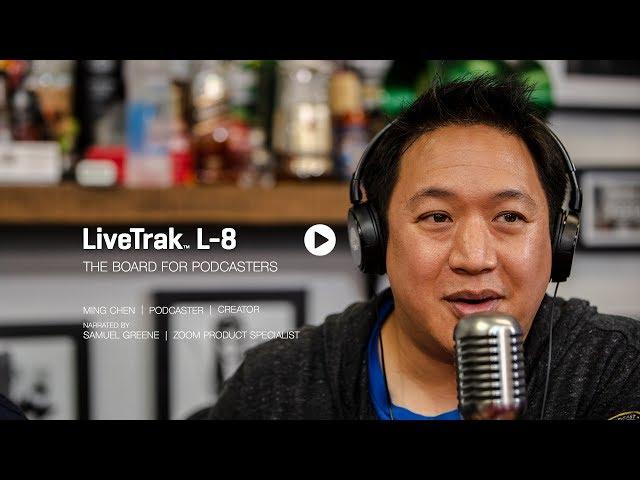 Overview : The Zoom LiveTrak L-8