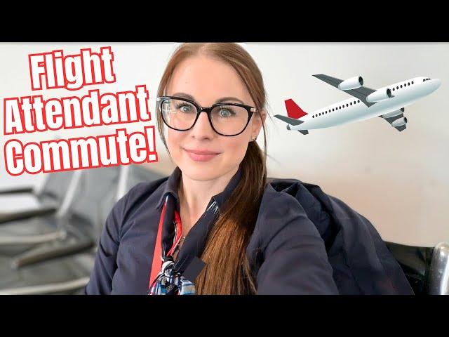 The Real Life Of A Flight Attendant | Commuting to Work!