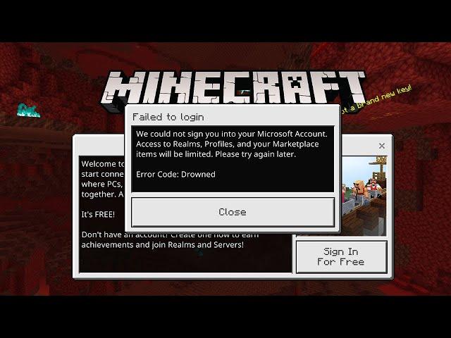 How To Fix Error Code Drowned In Minecraft.