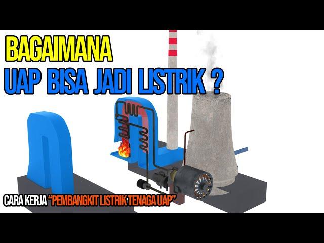 Bagaimana Uap Bisa Jadi Listrik ? | Cara Kerja PLTU