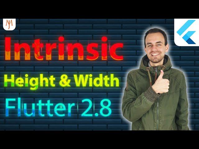 Flutter Tutorial - Intrinsic Height & Intrinsic Width Widgets [2022]