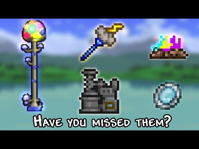 5 CHANGES YOU MIGHT'VE MISSED IN TERRARIA 1.4.4