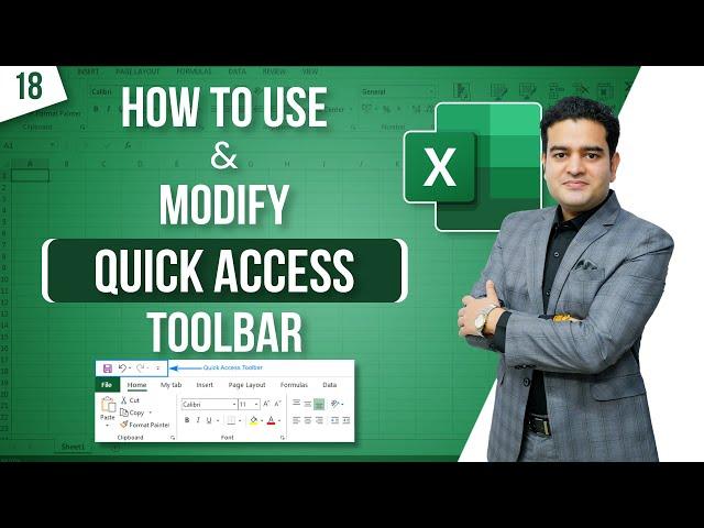 How To Use Quick Access Toolbar in Excel | How To Customize Quick Access Toolbar in Excel | #excel