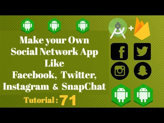 Firebase user Online Status with Green icon - Android Studio Social Media App Tutorial 71