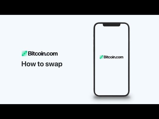 Bitcoin.com Wallet: How to Swap