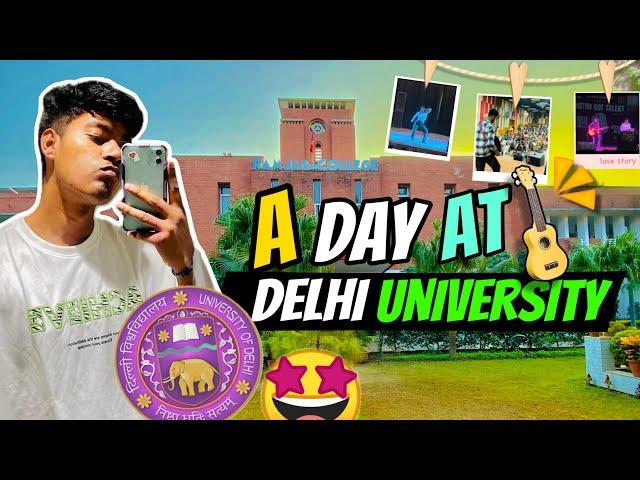 A DAY AT DU (Delhi University) - Indian Eric