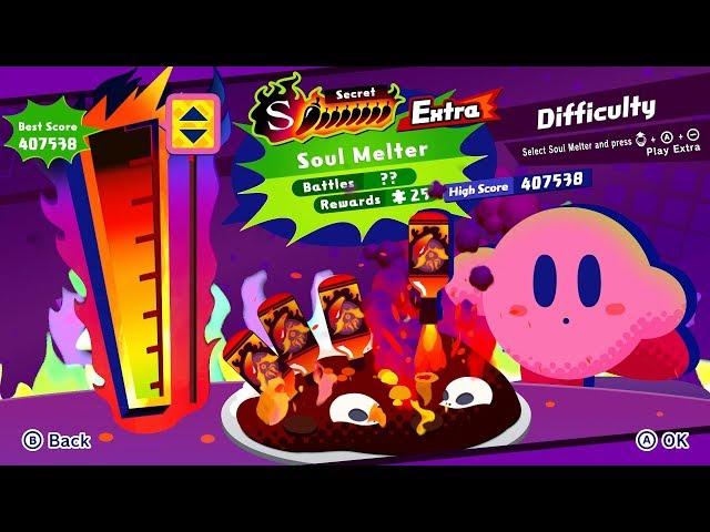 Kirby Star Allies - Soul Melter EX Boss Rush Playthrough (The Ultimate Choice)