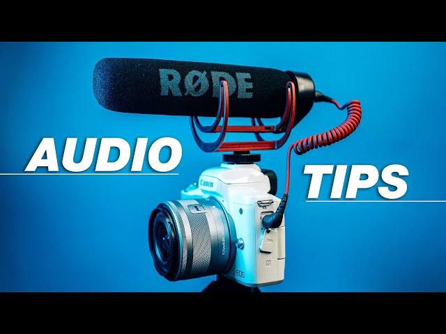 How to Get Better AUDIO in Your YouTube Videos — 4 Tips