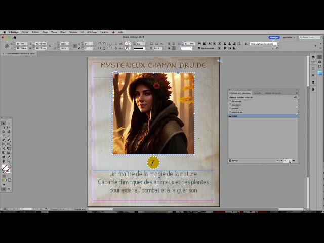 La fusion de données en InDesign et les outils IA