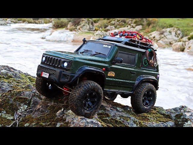 Crawler 1/10 Suzuki Jimny/RGT Rock Cruiser 136100 V3 Green/Rocky Valley Adventure. #CrawlerRcSevilla