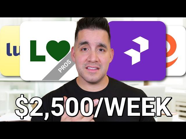 5 NEW Gig Apps That Pay Up To $2,500 A Week! (2024)