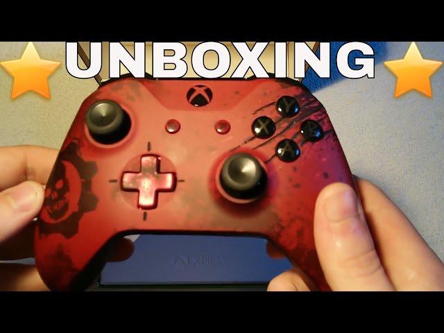 Gears Of War 4 (LIMITED EDITION) Controller UNBOXING