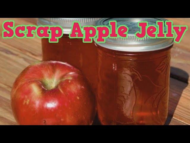 How To Can Scrap Apple Jelly No Pectin Needed