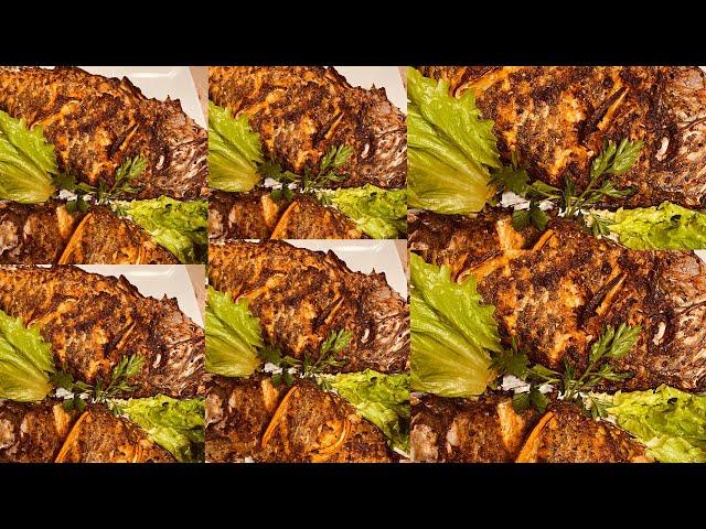 Grilled Parrot Fish using Air Fryer |My Gambian Kitchen