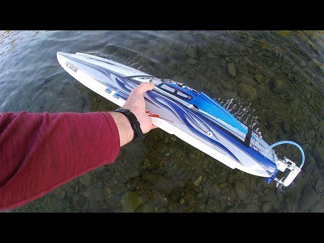 GENESIS RC BOAT  SORTED.  SSS 4082 2600KV 6S Panther 4214 CNC PROP