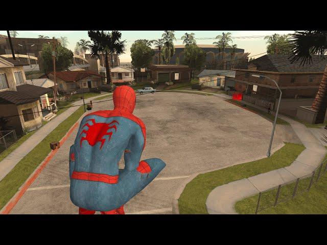 pov: you're SPIDERMAN in GTA San Andreas