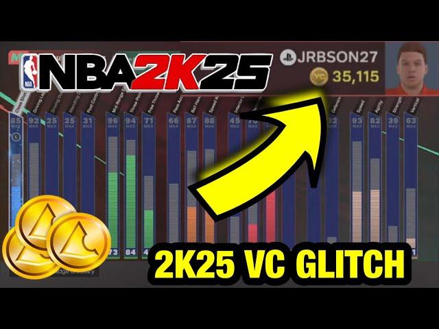 * WORKING* VC GLITCH IN NBA 2K25 MY CAREER | 2K25 VC GLITCH