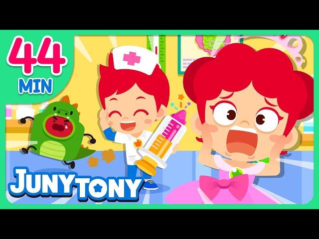 Let’s Play Together! | Best Kids Songs Compilation | Princess Songs | Playing Hospital | JunyTony