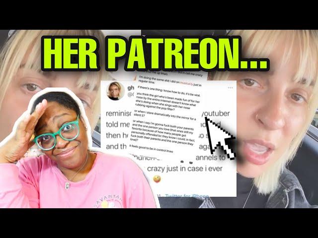 here is what GABBIE HANNA wrote on her Patreon & her DELETED TWEET on 05/01/2021.