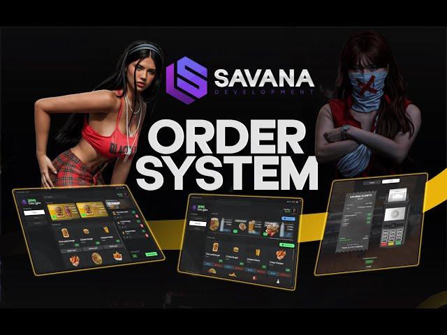 [QB/ESX/QBOX] FiveM | The Best Order System Script | savana-ordersystem