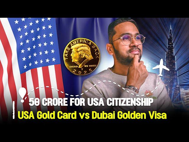 USA Gold Card  vs UAE Golden Visa  – Which One is BETTER? 