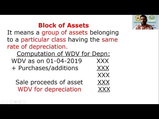 Depreciation Theory - Session 11