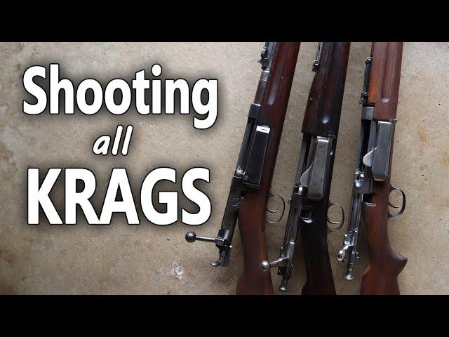 Shooting Krag Jorgensen Rifles from Denmark, US and Norway