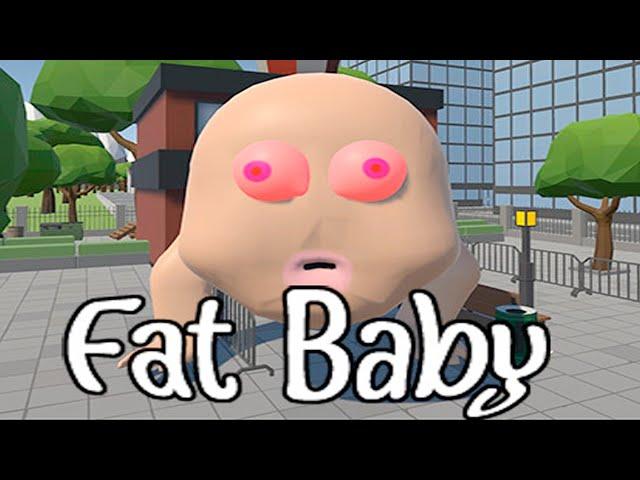 САМЫЙ ТОЛСТЫЙ МЛАДЕНЕЦ В МИРЕ!ИГРА FAT BABY ПРОХОЖДЕНИЕ НА РУССКОМ!ФАТ БЕЙБИ!РЕБЁНОК!ШОУ ХРИПЛОГО!