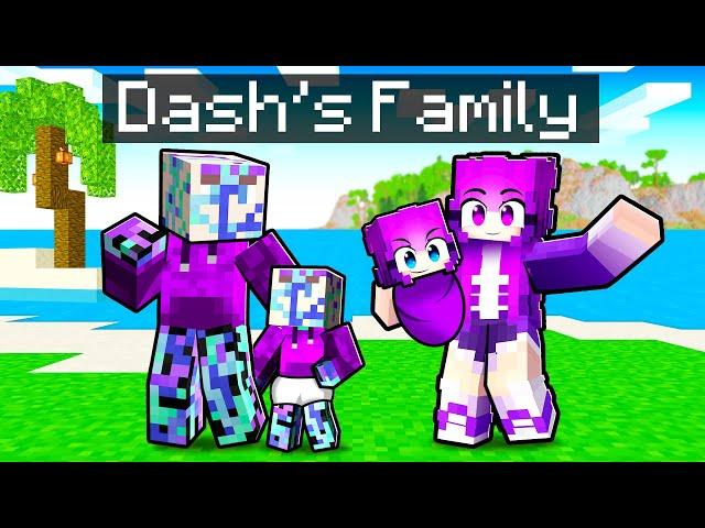 Having a DASH FAMILY in Minecraft!