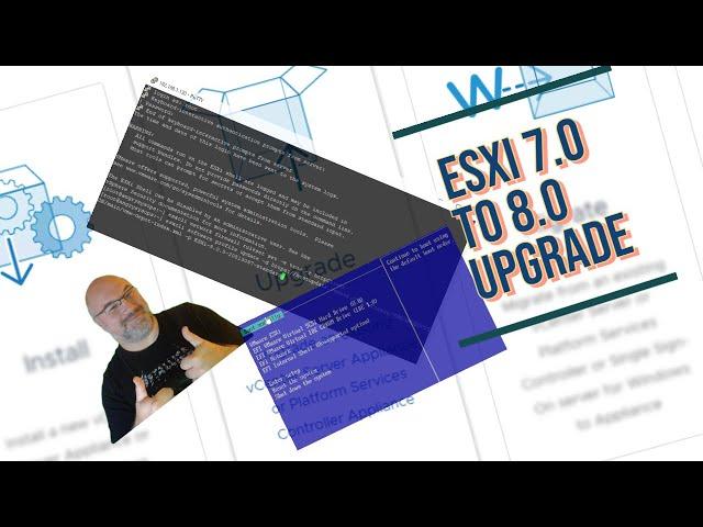 Three ways to upgrade ESXi 7.x to ESXi 8.0 #vmware #esxi #homelab