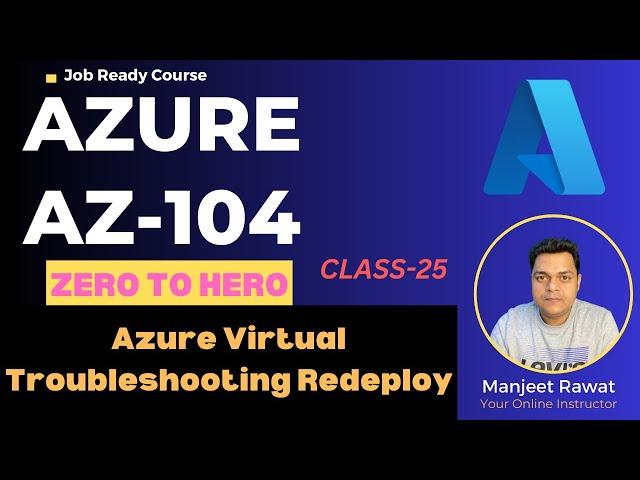 Azure Administrator Zero to Hero ! How to Troubleshoot Azure Virtual Machine !