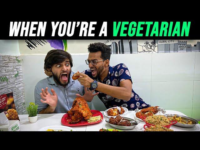 When you’re a VEGETARIAN | Funcho