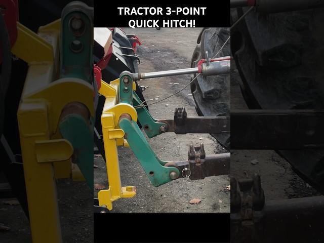 Tractor Quick Hitch for 3 point! #traktor #farming #newholland #johndeere #springonshorts #norway