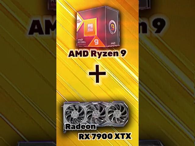 AMD Ryzen 9 + Radeon RX 7900XTX + 4k ULTRA graphics = (set 2) #gaming #fps #pc