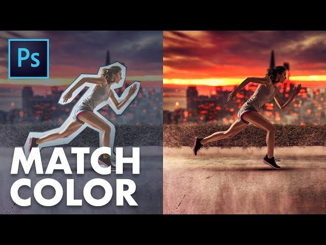 How to Match Color and Light in Photoshop! (3-STEP PROCESS)