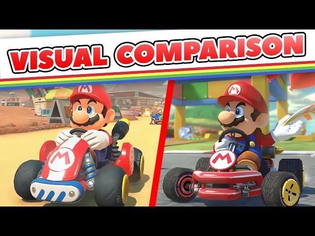 Mario Kart 9 vs. Mario Kart 8 Graphics Comparison