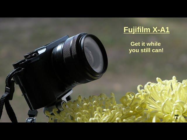 Fujifilm X-A1 - old and small but very capable!