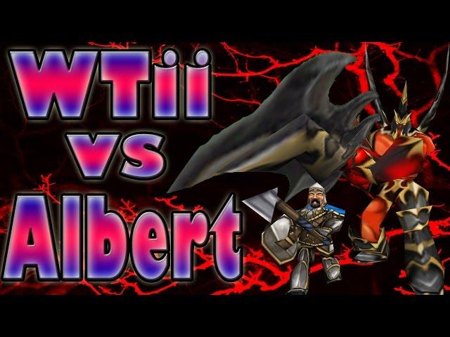Warcraft 3 - WTii vs Albert #8 (1v1 #22)