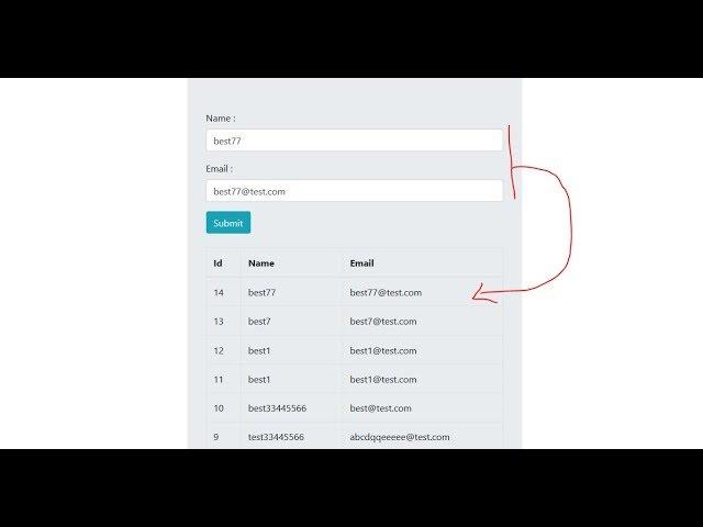 Jquery ajax insert prepend or append data using php & mysql