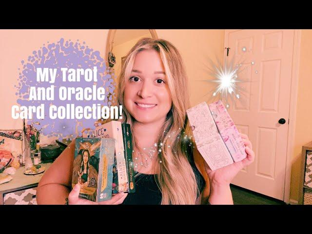 My Entire Tarot and Oracle Card Collection || Tarot 101