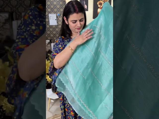 Occasion wear saree ️ Review is available on my Instagram page | #beginnerscreativity  #ytshorts