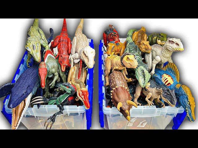 HUGE Collection Of 100+ Jurassic World Dinosaurs | Spinosaurus, Indominus Rex, Triceratops & More!