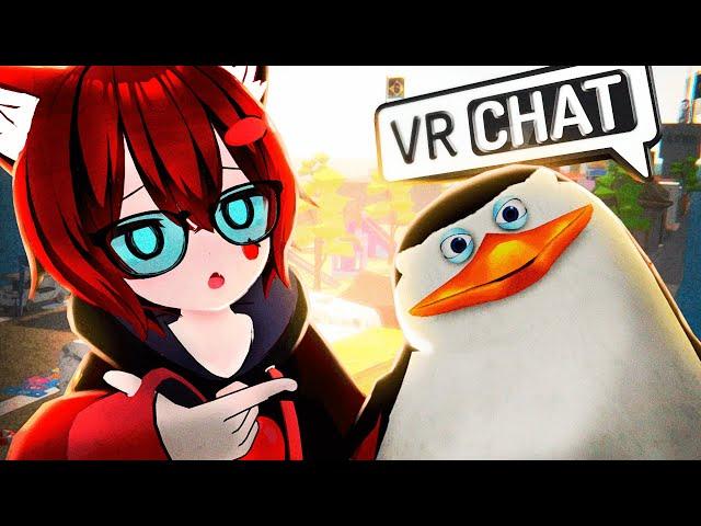  Encontrei o DUBLADOR do CAPITÃO DOS PINGUINS no VRCHAT 