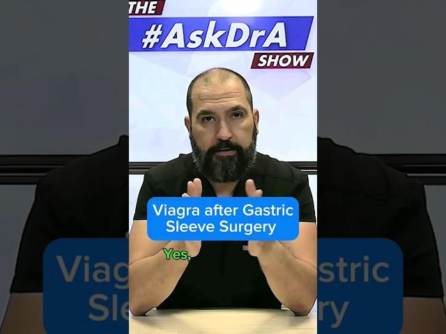 “Can I take #Viagra or similar dr*gs after #GastricSleeve #Surgery?” #AskDrA #WeightLoss #drugstore
